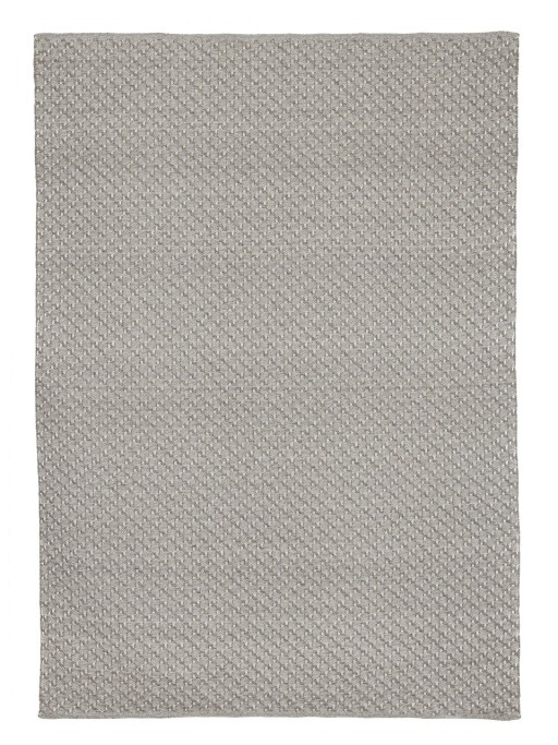 Covor de exterior Bhajan Outdoor, Bizzotto, 230 x 350 cm, polipropilena, lucrat manual, gri