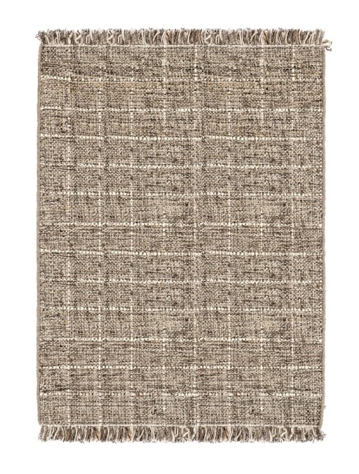 Covor Senuri, Bizzotto, 140 x 200 cm, 70% lana/30% poliester, maro