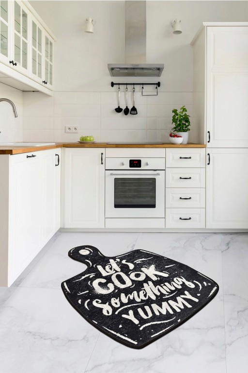 Covor, Let&#039;s Cook  , 50% catifea/50% poliester, Multicolor