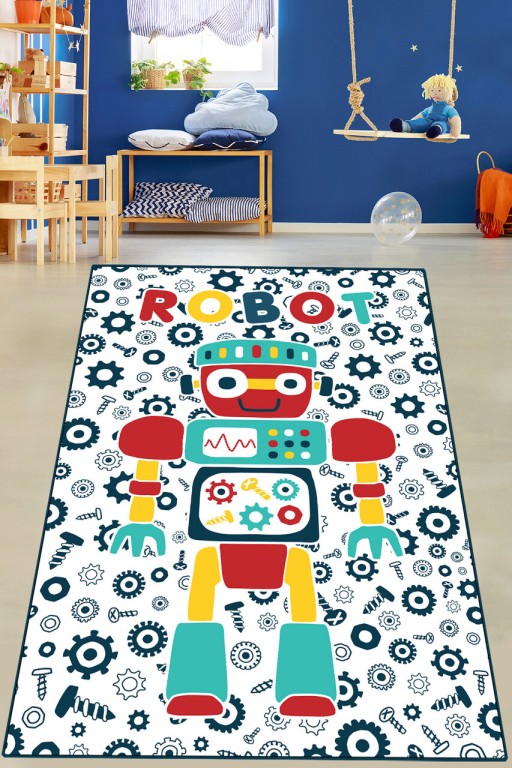 Covor, Boter , 100x200 cm, Catifea, Multicolor