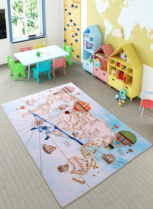 Covor, Discover, 133x190 cm, Poliamida, Multicolor