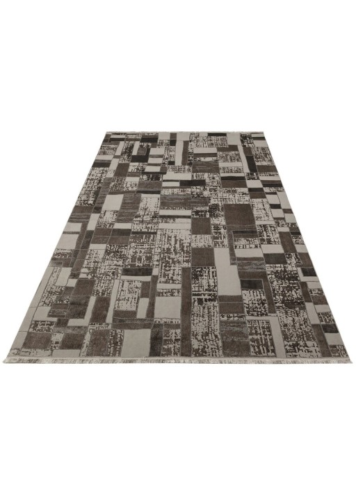 Covor, Tor 04, 80x150 cm, Poliester, Gri