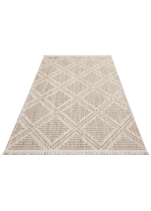 Covor, Czy 03, 120x180 cm, Poliester, Gri / Bej