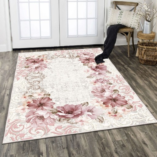 Covor, ELS1813, 80x150 cm, Catifea, Multicolor