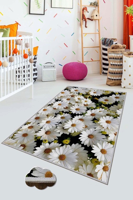 Covor, HMNT521, 100x200 cm, Poliester, Multicolor