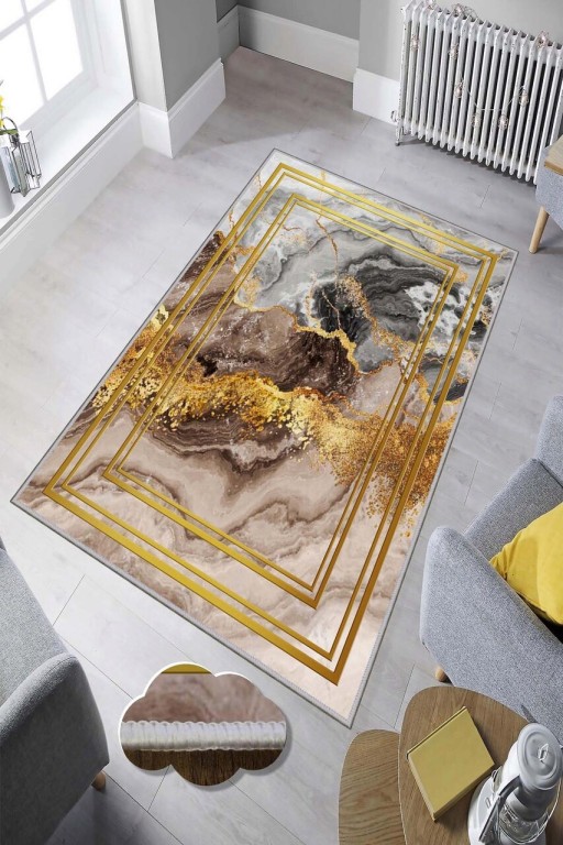 Covor, HMNT797, 80x200 cm, Poliester, Multicolor