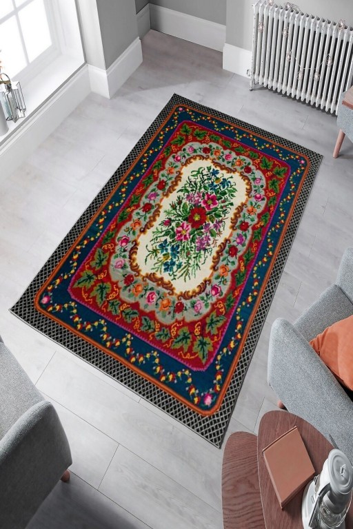 Covor, W1094, 80x150 cm, Poliester, Multicolor