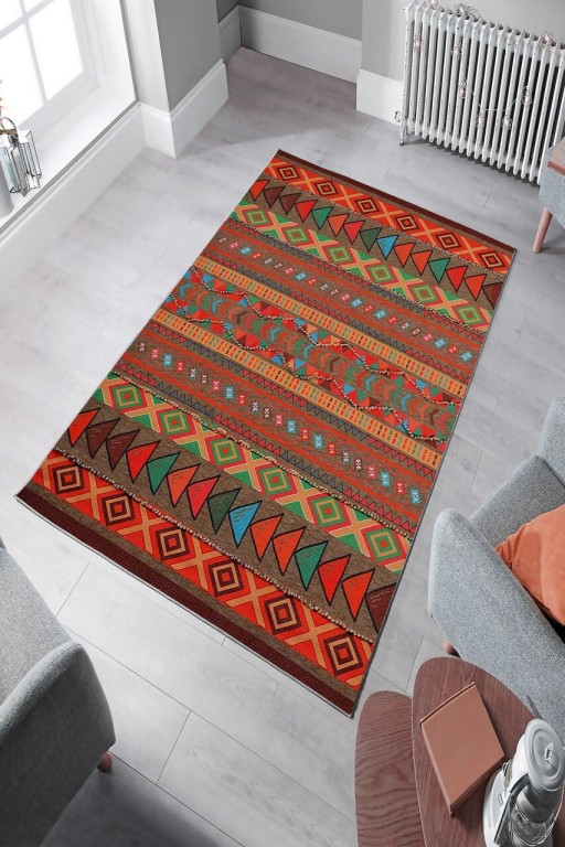 Covor, W1095, 80x150 cm, Poliester, Multicolor