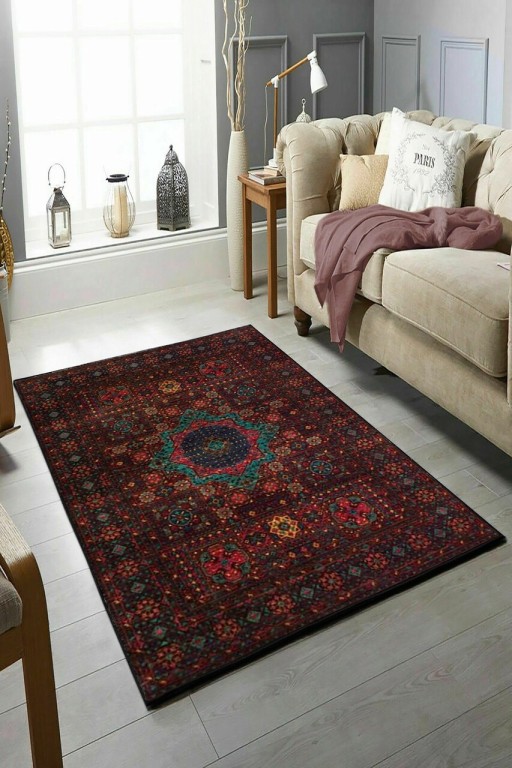 Covor, W1097, 100x200 cm, Poliester, Multicolor