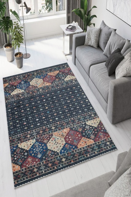 Covor, W1160, 100x200 cm, Poliester, Multicolor