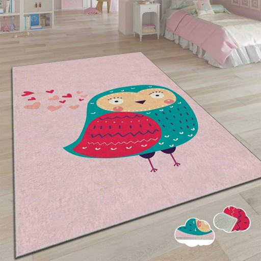 Covor pentru copii, Alho Chl-2A, 100x180 cm, Multicolor