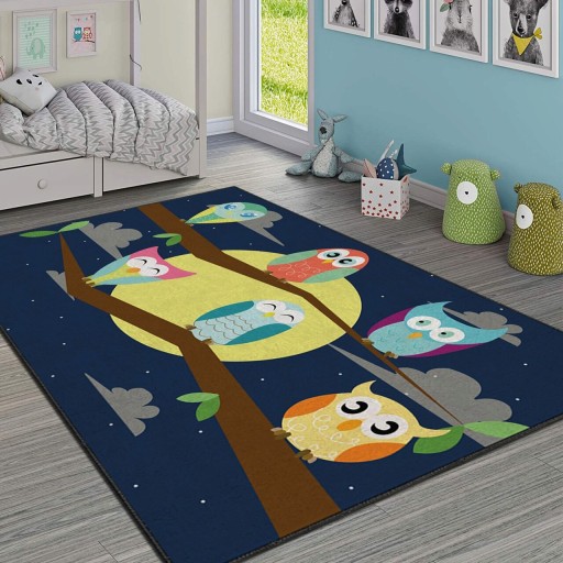 Covor pentru copii, Hmı Kdc-21, 100x180 cm, Multicolor