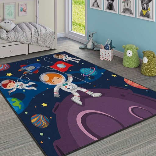 Covor pentru copii, Hmı Kdc-22, 100x180 cm, Multicolor