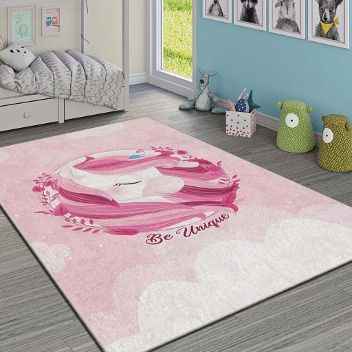 Covor pentru copii, Hmı Kdc-43, 100x180 cm, Multicolor