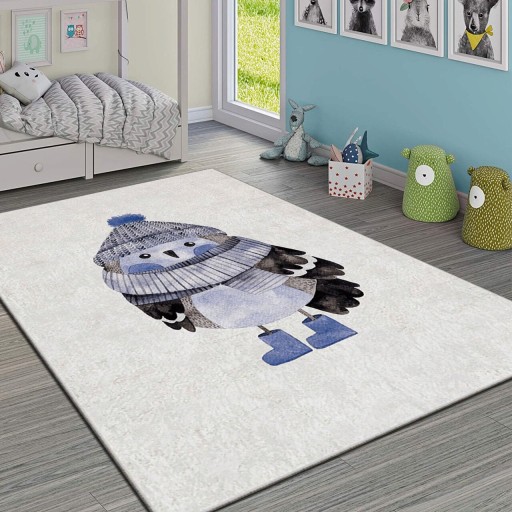 Covor pentru copii, Hmı Kdc-62, 100x180 cm, Multicolor