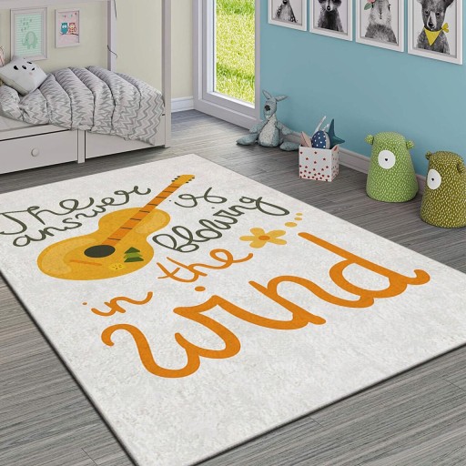 Covor pentru copii, Hmı Kdc-82, 100x180 cm, Multicolor