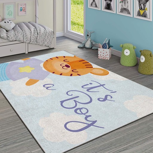 Covor pentru copii, Hmı Kdc-104, 120x180 cm, Multicolor
