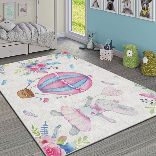 Covor pentru copii, Hmı Kdc-34, 120x180 cm, Multicolor