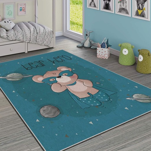 Covor pentru copii, Hmı Kdc-50, 120x180 cm, Multicolor