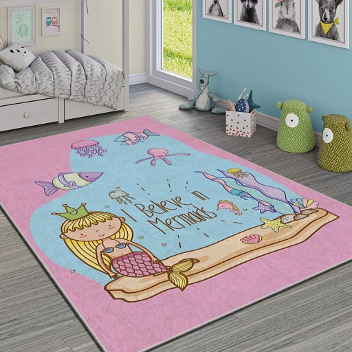 Covor pentru copii, Hmı Kdc-57, 120x180 cm, Multicolor