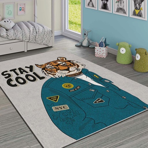 Covor pentru copii, Hmı Kdc-95, 120x180 cm, Multicolor