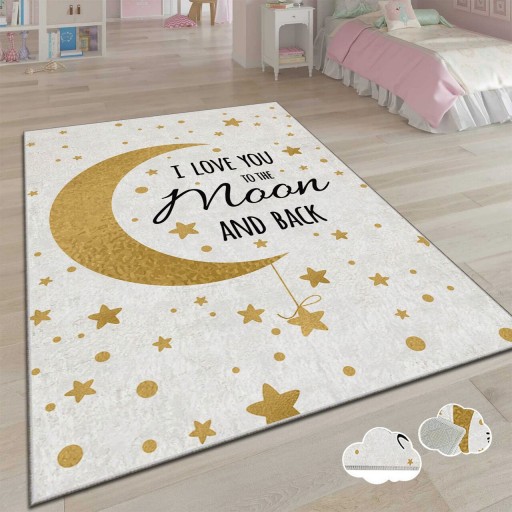 Covor pentru copii, Alho Chl-9A, 140x220 cm, Multicolor