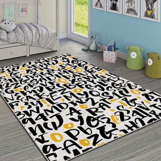 Covor pentru copii, Hmı Kdc-100, 140x220 cm, Multicolor