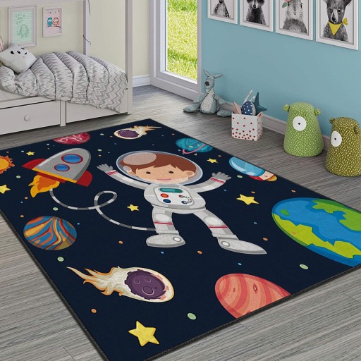Covor pentru copii, Hmı Kdc-31, 140x220 cm, Multicolor