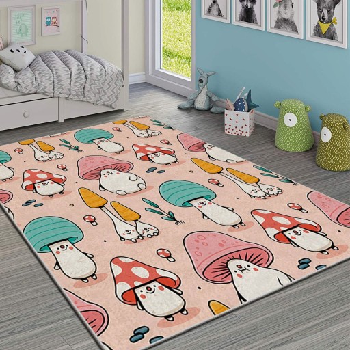 Covor pentru copii, Hmı Kdc-47, 140x220 cm, Multicolor