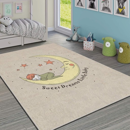 Covor pentru copii, Hmı Kdc-70, 140x220 cm, Multicolor