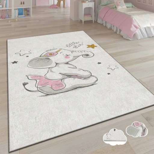 Covor pentru copii, Alho Chl-5A, 160x230 cm, Multicolor