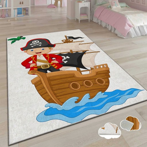 Covor pentru copii, Csbrghl-162, 160x230 cm, Multicolor