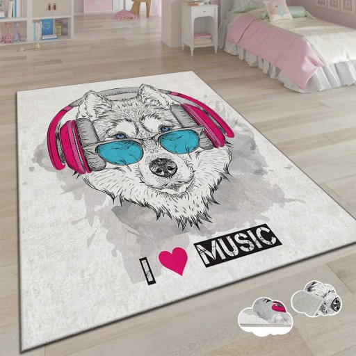 Covor pentru copii, Csbrghl-276, 160x230 cm, Multicolor