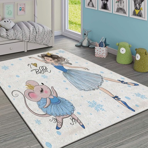 Covor pentru copii, Hmı Kdc-63, 160x230 cm, Multicolor