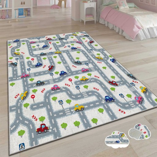 Covor pentru copii, Csbrghl-279, 180x280 cm, Multicolor