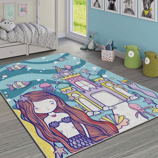 Covor pentru copii, Hmı Kdc-16, 180x280 cm, Multicolor