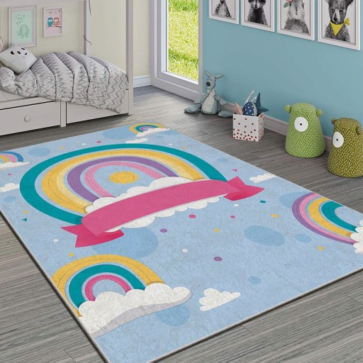 Covor pentru copii, Hmı Kdc-40, 180x280 cm, Multicolor