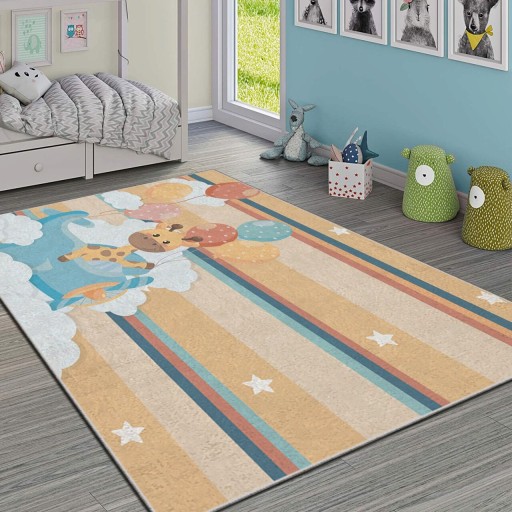 Covor pentru copii, Hmı Kdc-48, 180x280 cm, Multicolor