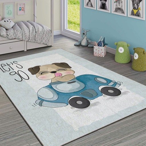 Covor pentru copii, Hmı Kdc-49, 180x280 cm, Multicolor