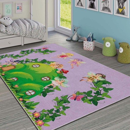 Covor pentru copii, Hmı Kdc-55, 180x280 cm, Multicolor