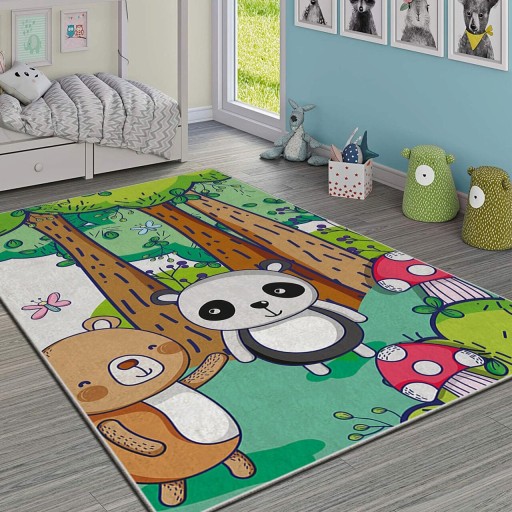 Covor pentru copii, Hmı Kdc-60, 180x280 cm, Multicolor