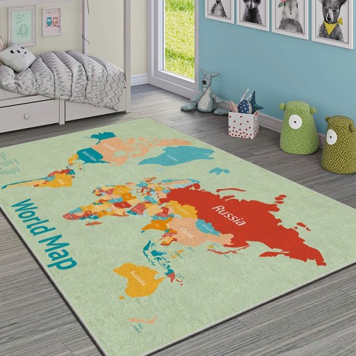Covor pentru copii, Hmı Kdc-87, 180x280 cm, Multicolor