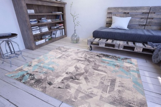 Covor, Funk Chenille, 75x150 cm, Poliester , Multicolor