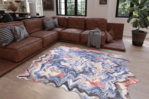 Covor, Fusion Chenille AL 208 , 75x150 cm, Poliester , Multicolor