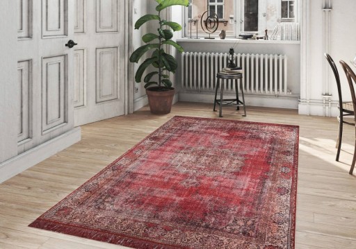 Covor, Red AL 119 , 75x230 cm, Poliester , Multicolor