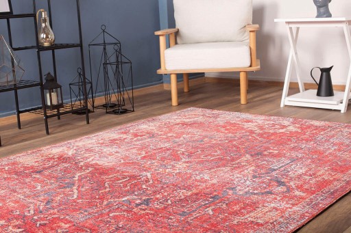 Covor, Red AL 269 , 75x230 cm, Poliester , Multicolor