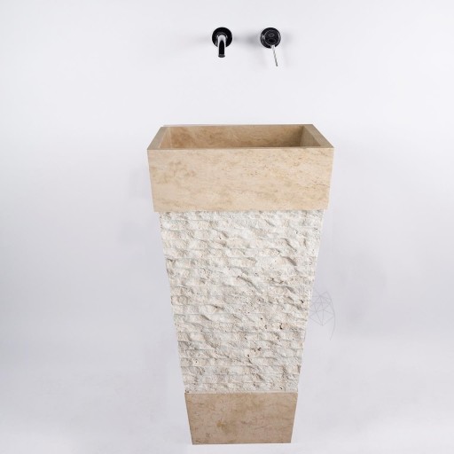 Chiuveta Tao travertin classic SP-19, 42 x  82 cm