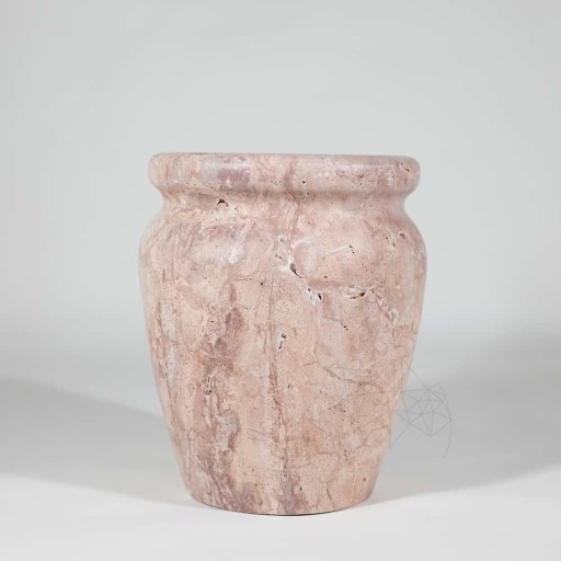 Vaza Decorativa Autograph - Roma Travertin Opium Red, 30 x 25 x 25 cm