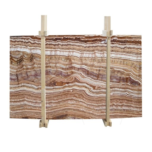 Lastra Tiger Onyx Polisata, 2 cm