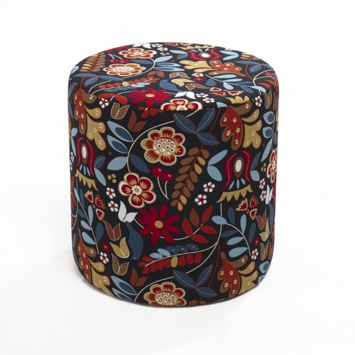 Taburet Dalbudak, Balcab Home, 40x40 cm, poliester, multicolor